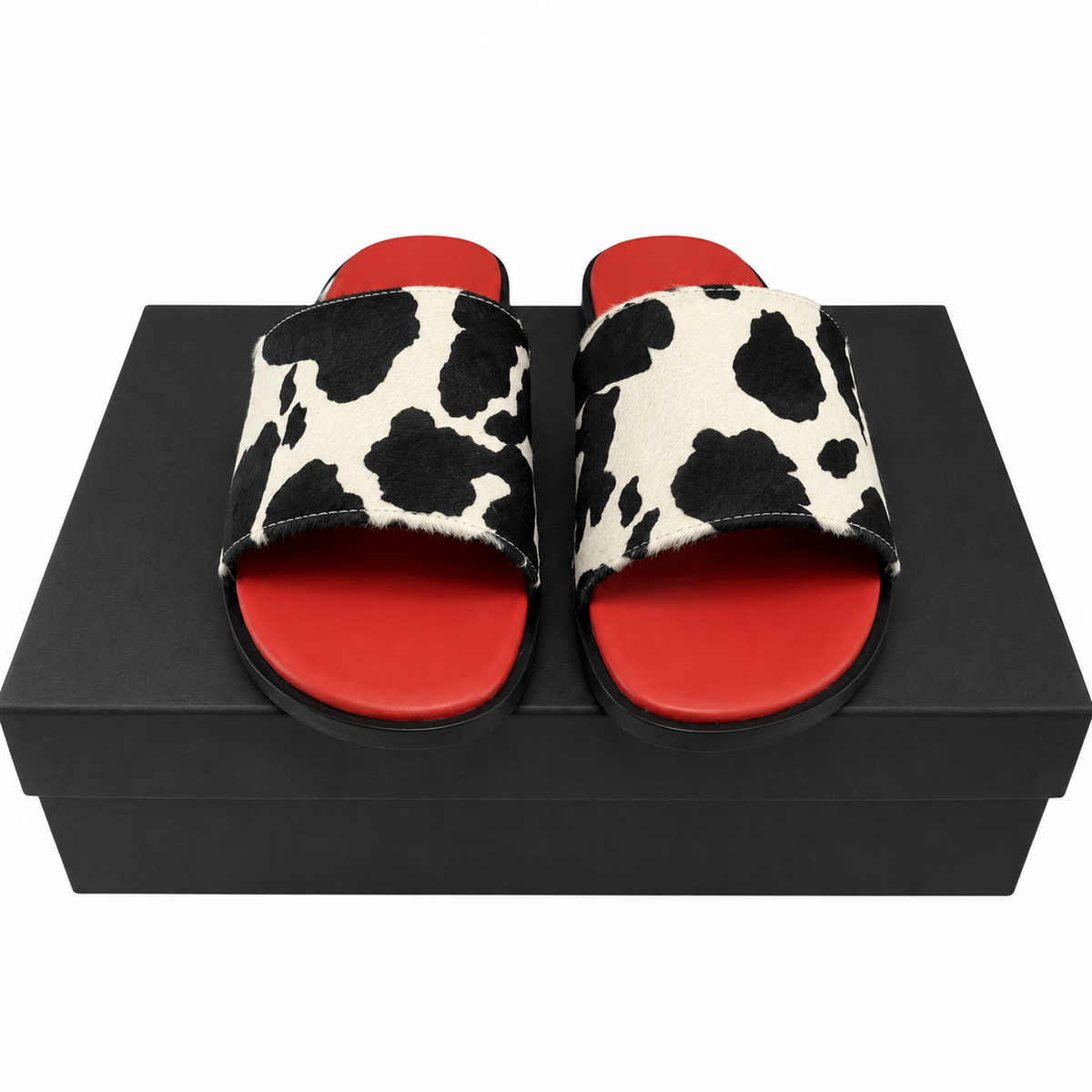 FUR RED SLIDES 594