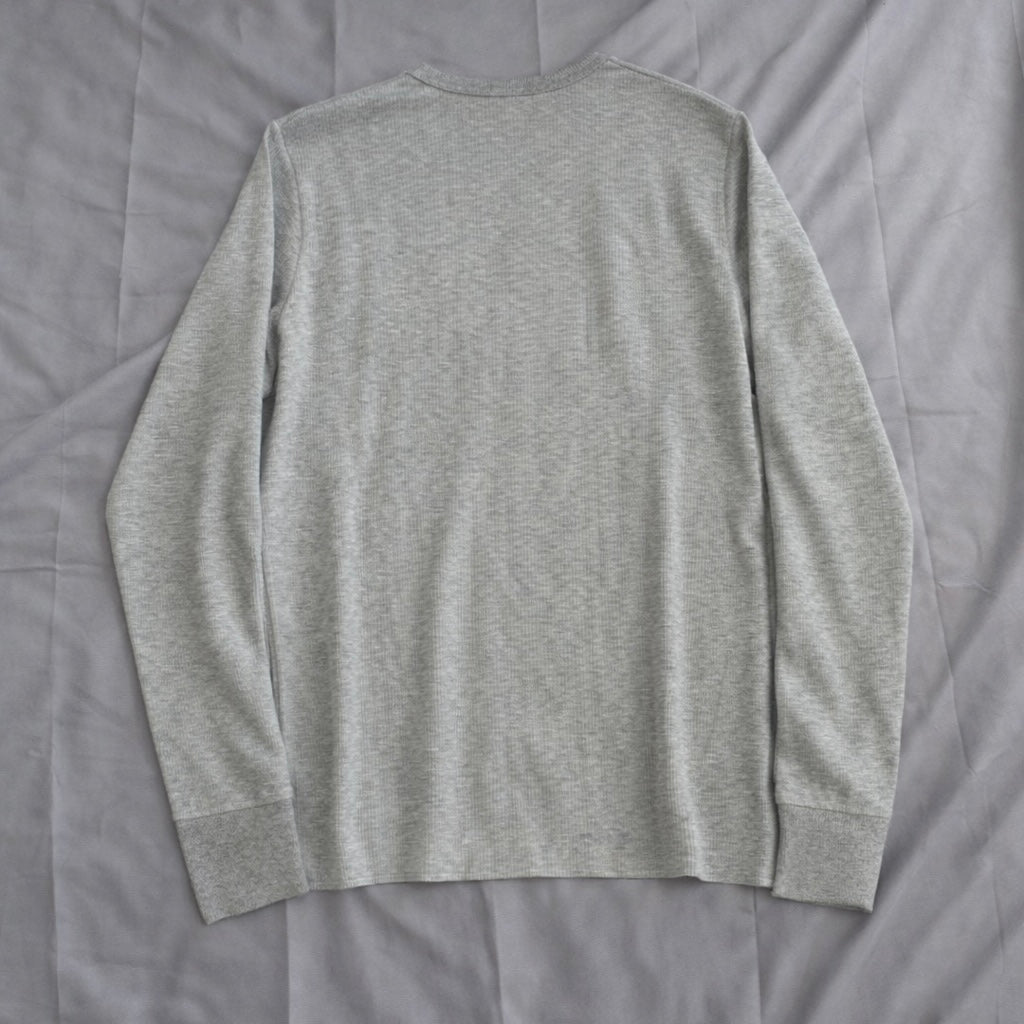 Waffle Hoof Grey Long Sleeve