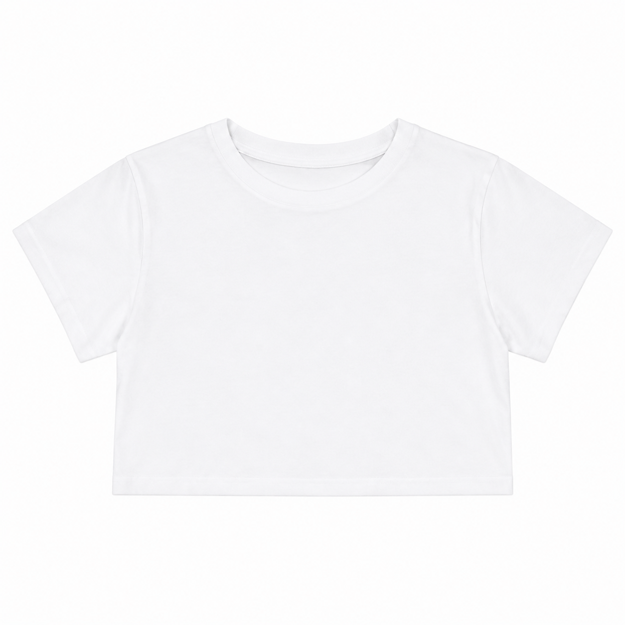WHITE CROP TOP 385