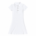 POLO DRESS 577 WHITE