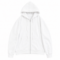 WHITE ZIP UP 327
