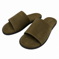 KHAKI FUZZY SLIDES 594