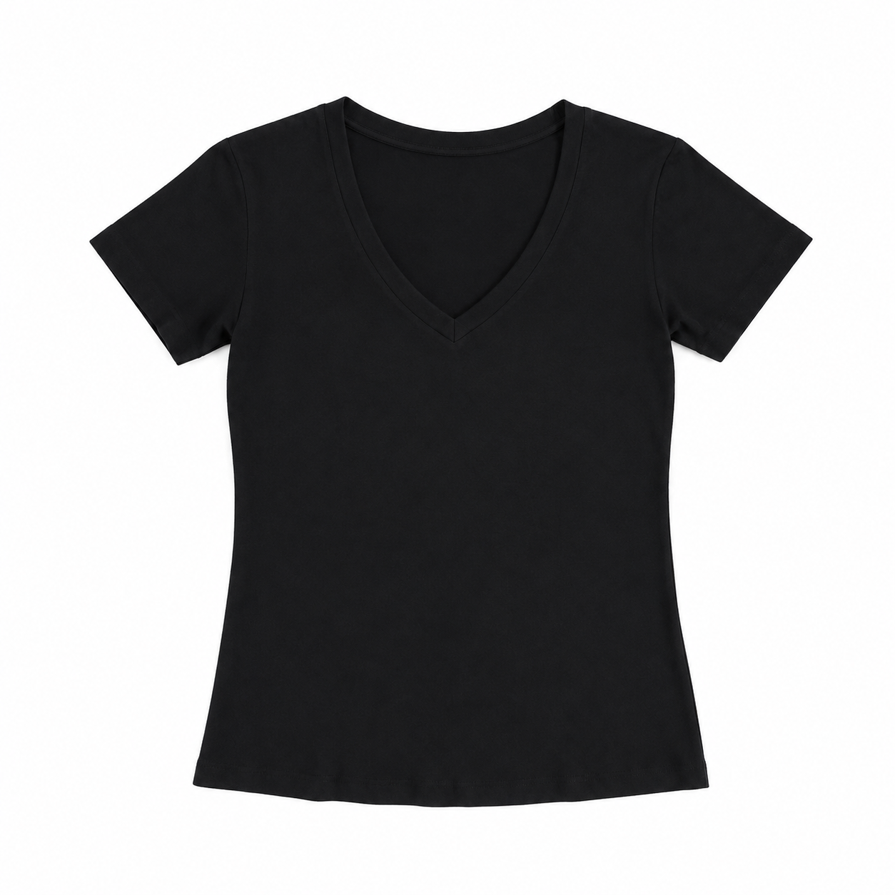 BLACK V NECK 355