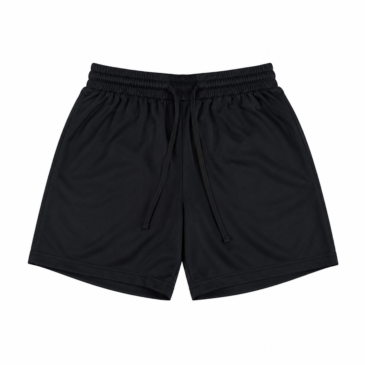 BLACK JERSEY SHORTS 559