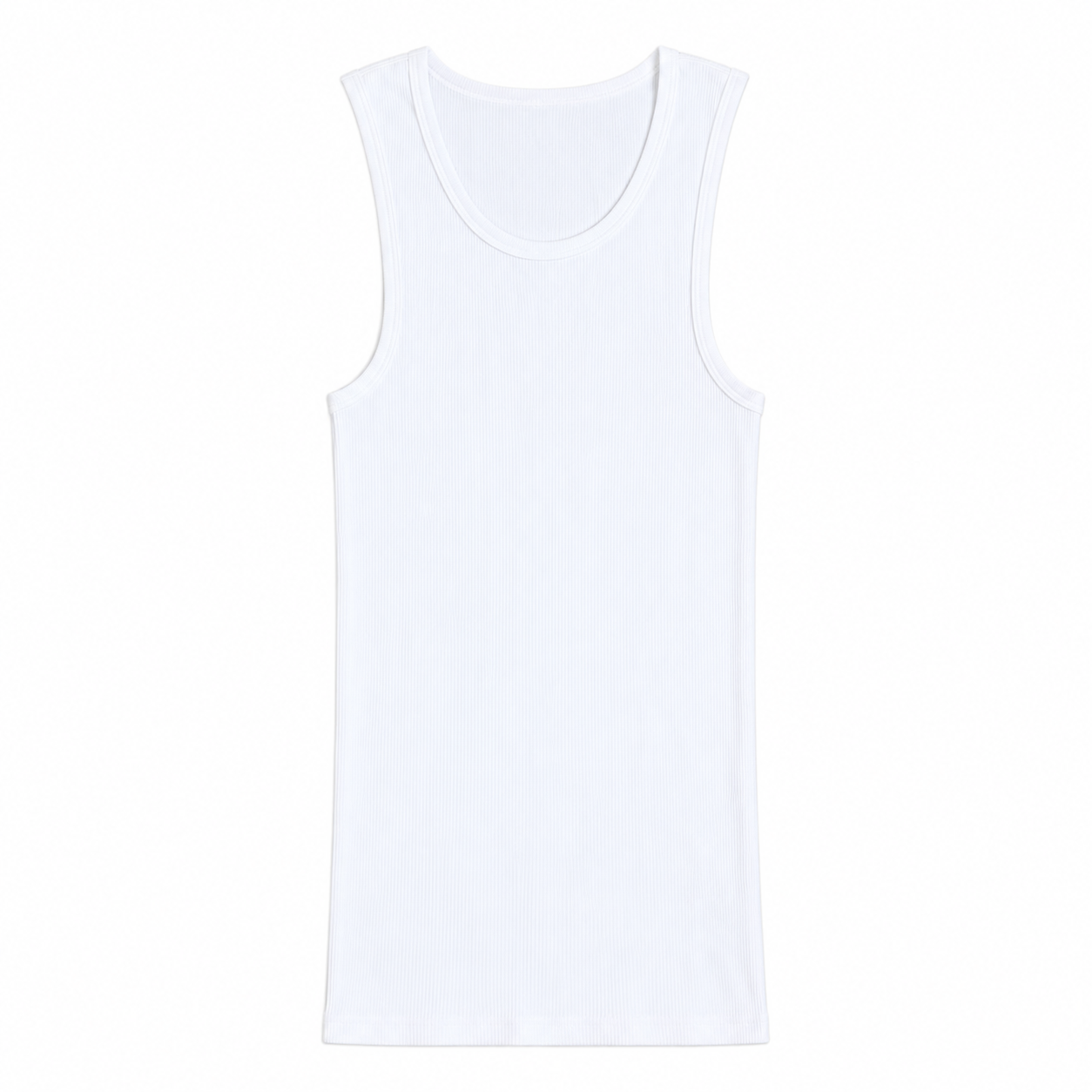 WHITE TANK TOP 459