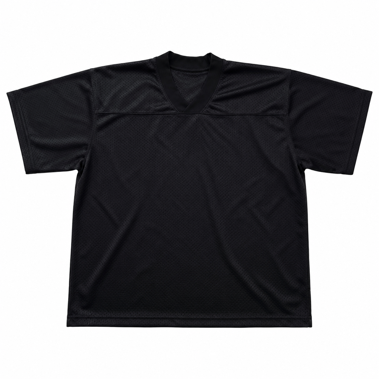 MESH JERSEY BLACK