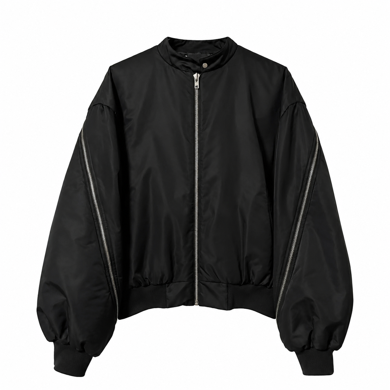 BLACK BOMBER JACKET 521