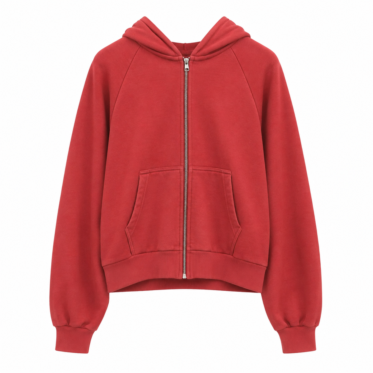 RED ZIP UP 522