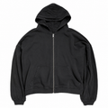 BLACK ZIP UP 539