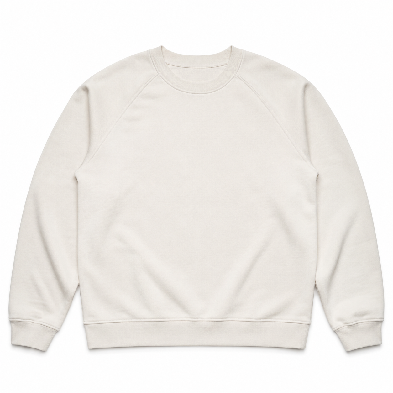WHITE CREWNECK 547
