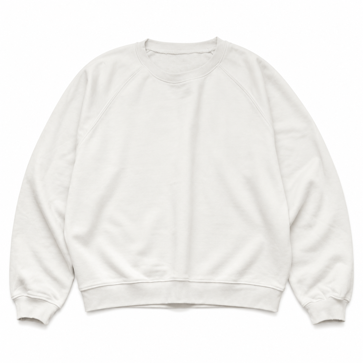 WHITE CREWNECK 549
