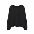 BLACK CREWNECK 552