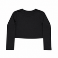 CROP LONG SLEEVE BLACK 583