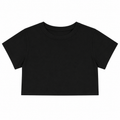BLACK CROP TOP 385