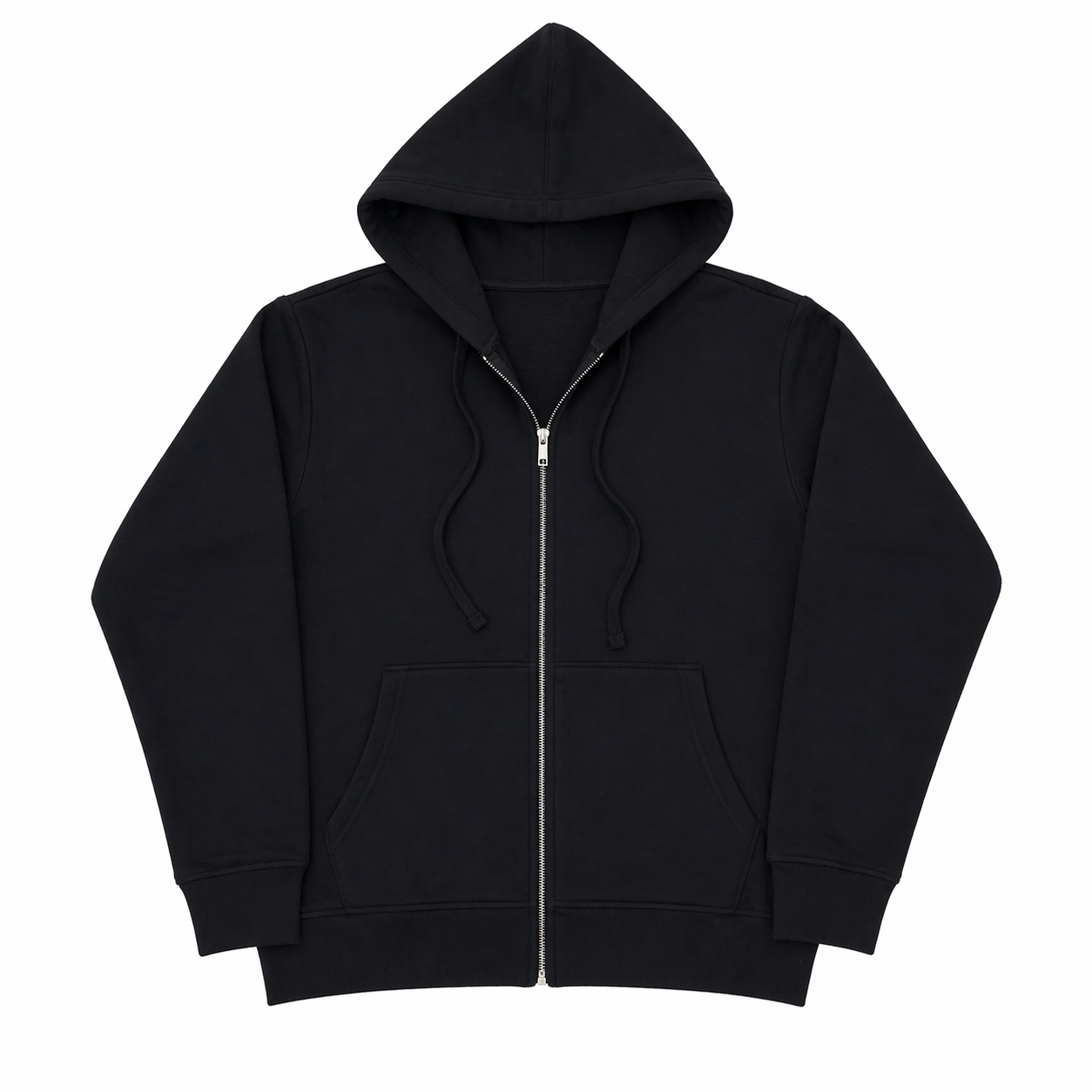 SILVER ZIP UP