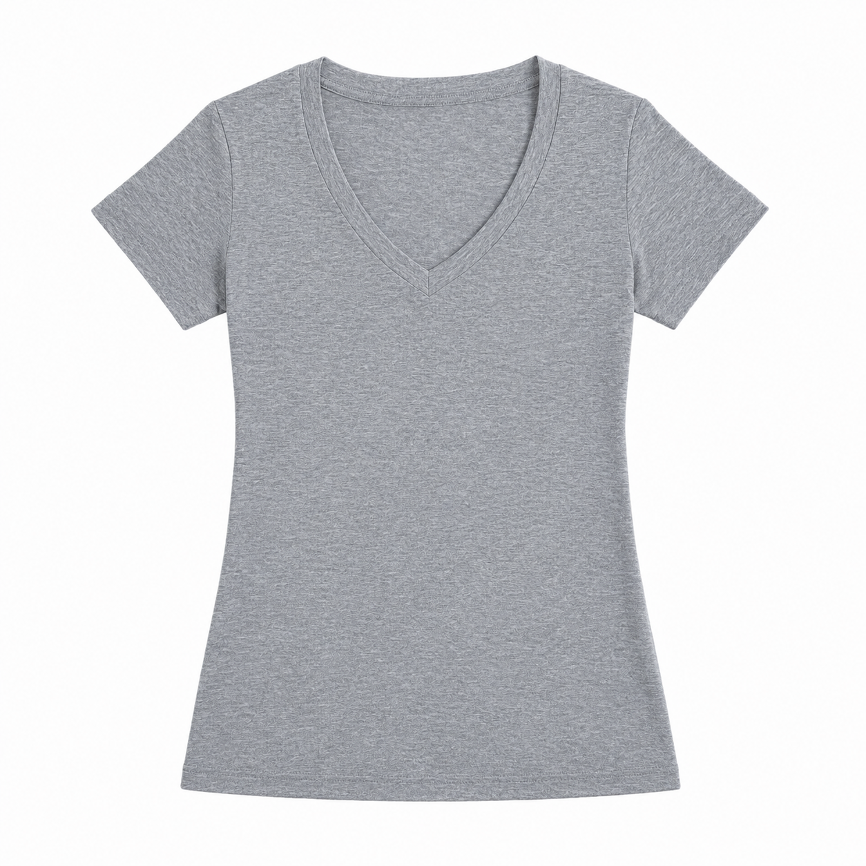 GREY V NECK 411