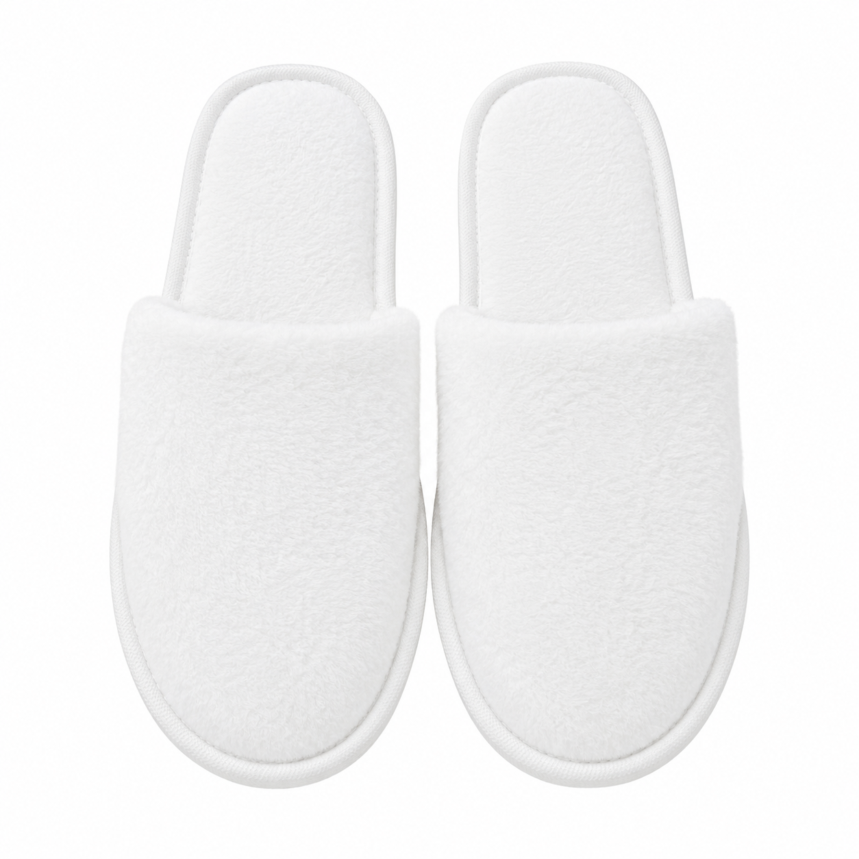 SLIPPERS WHITE