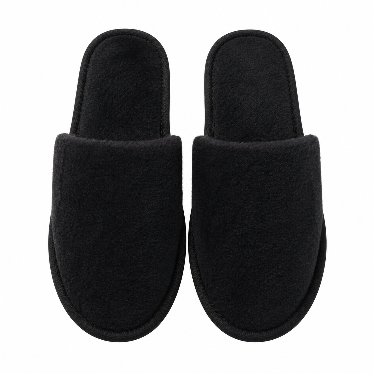 SLIPPERS BLACK